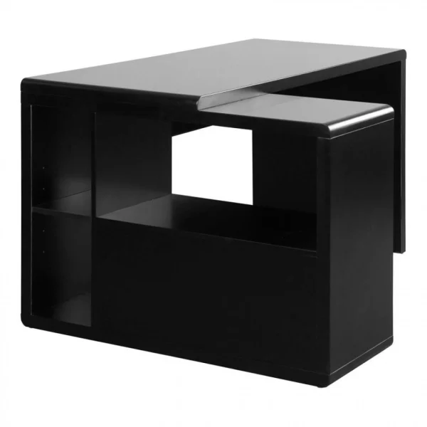 dernières Modern Living Bureau D’angle PRESTON Noir 4