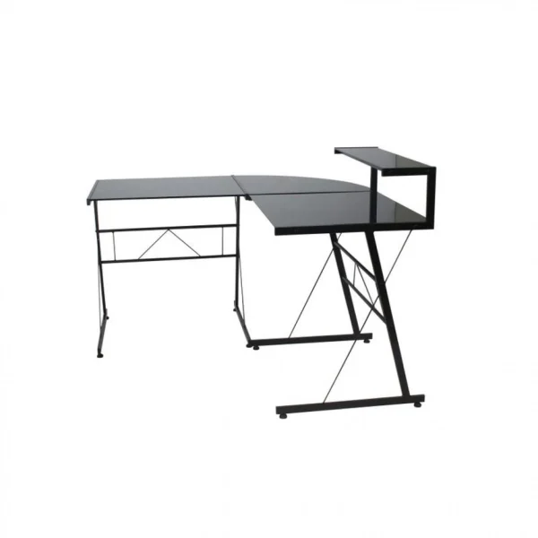 Service Clients Dédié BUT Bureau D’angle Style 3 Noir 4