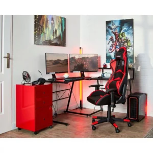 Service Clients Dédié BUT Bureau D’angle Style 3 Noir 15