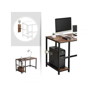 soldes en ligne RED DECO Bureau DANNY Bois Métal 120x60xH75 Cm 13