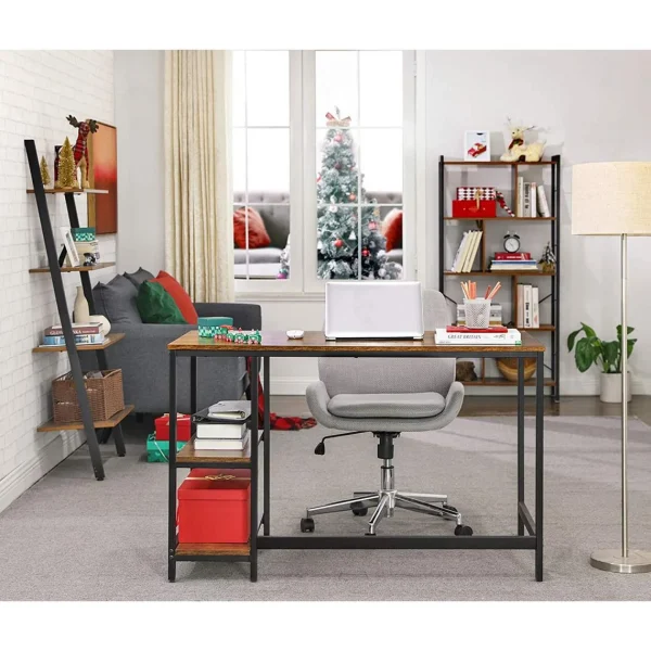 soldes en ligne RED DECO Bureau DANNY Bois Métal 120x60xH75 Cm 6
