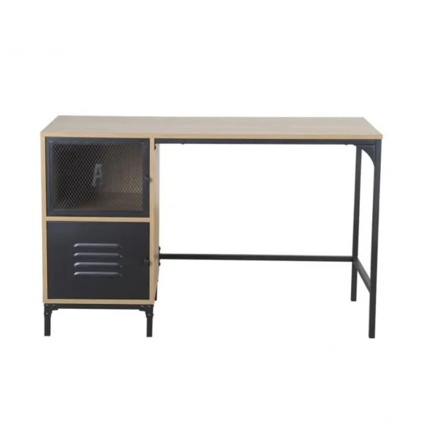 CSTORE Bureau De Travail 2 Portes En Métal – Pieds Noir – ARTY nouveau produit 4