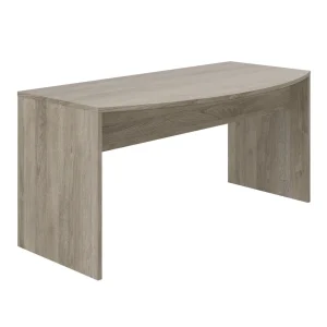 Pegane Bureau En Mélaminé Coloris Chêne Sonoma – Longueur 160 X Profondeur… mode pas cher 8