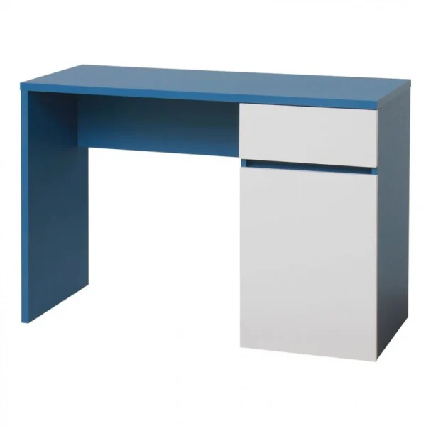 vente pas cher BUT Bureau Enfant SMILE Bleu 4