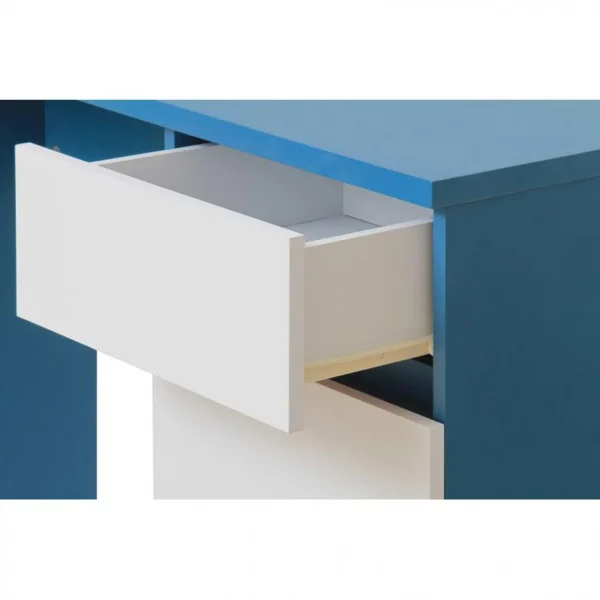 vente pas cher BUT Bureau Enfant SMILE Bleu 5