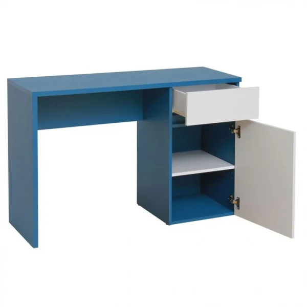 vente pas cher BUT Bureau Enfant SMILE Bleu 6