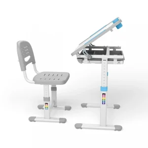 france en ligne SANS MARQUE Bureau Ergonomique Pour Enfants Avec Chaise Et Tiroir Table D’école P… 13