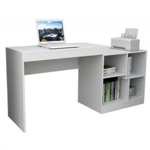 SANS MARQUE Bureau Et Rangement Intégré Blanc REMISE 9