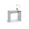 Usinestreet Bureau GABY Avec Tablette Extractible L90cm X H79cm – Blanc Top ventes 17