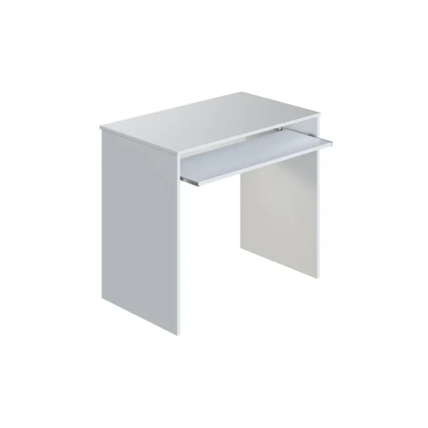 Usinestreet Bureau GABY Avec Tablette Extractible L90cm X H79cm – Blanc Top ventes 5