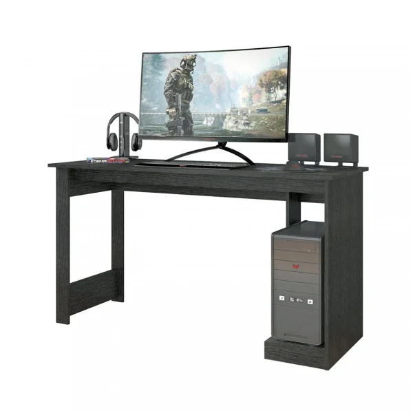 mode pas cher Pegane Bureau Gamer / Bureau Informatique Coloris Noir – Longueur 136 X Profo… 1