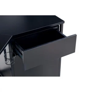 marque pas cher Bxgaming Bureau Gamer LED HARDCORE GAMER Noir 13