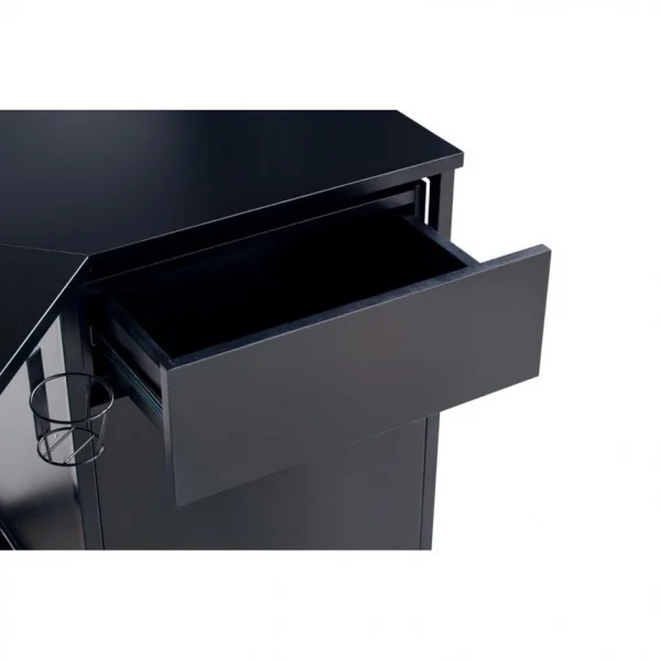 marque pas cher Bxgaming Bureau Gamer LED HARDCORE GAMER Noir 5