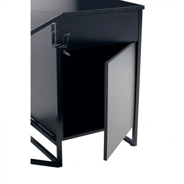 marque pas cher Bxgaming Bureau Gamer LED HARDCORE GAMER Noir 6