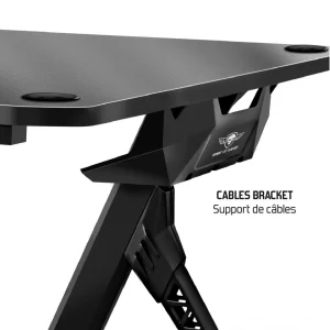 Spirit Of Gamers Bureau Gaming Headquarter 200 – Design Futuriste – 4 Pieds Réglables … Service Clients Dédié 11