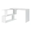 En.casa Bureau Gigogne Design Avec Partie Étagère Bureau De Coin Extension P… Top ventes 19