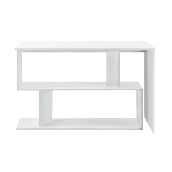 En.casa Bureau Gigogne Design Avec Partie Étagère Bureau De Coin Extension P… Top ventes 5