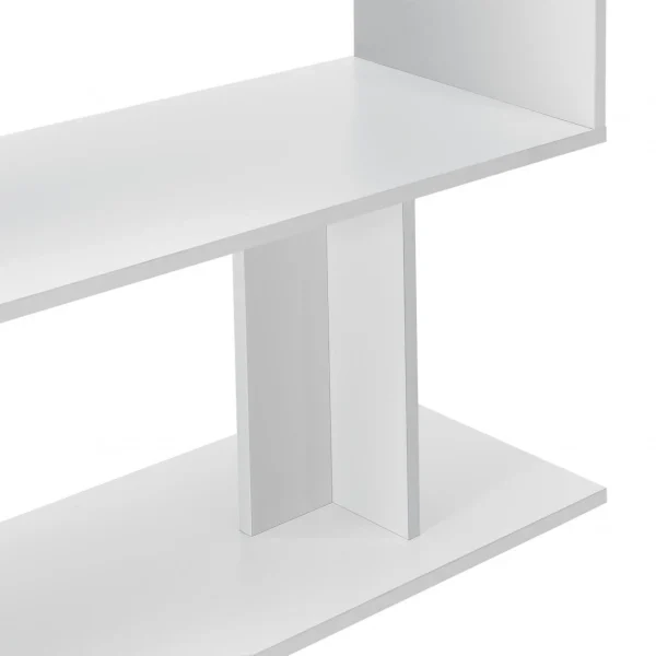 En.casa Bureau Gigogne Design Avec Partie Étagère Bureau De Coin Extension P… Top ventes 6