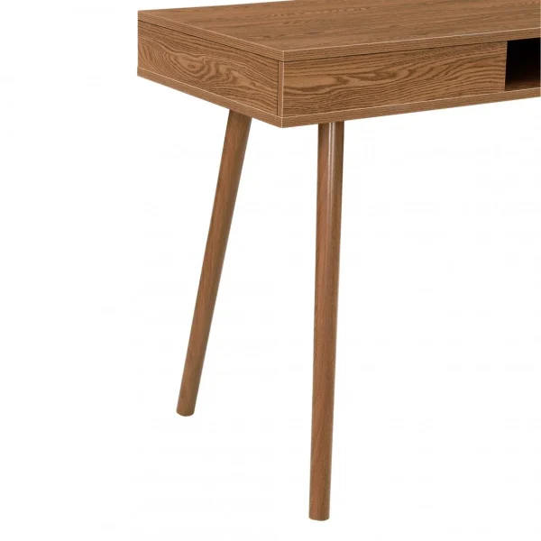 Bureau Habo 74 X 115 X 48 Cm Effet Bois Foncé [en.casa] boutiqued en ligne 6