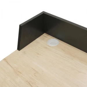 3S. X Home Bureau Industriel Anthracite Et Bois LINCOLN REMISE allant jusqu. 65