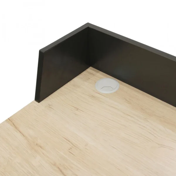 3S. X Home Bureau Industriel Anthracite Et Bois LINCOLN REMISE allant jusqu. 30