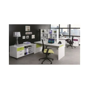 boutique en ligne france Simmob Armoire De Bureau 2 Portes Blanche INEO 9