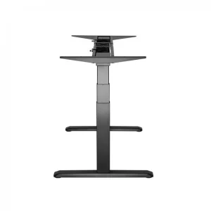 Kimex Bureau Motorisé Assis-debout 180x75cm Plateau Noyer/Pied Noir ﻿soldes 13