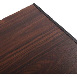 Versa Bureau Pliable En Métal Et Bois Noir. vente en ligne pas cher 12