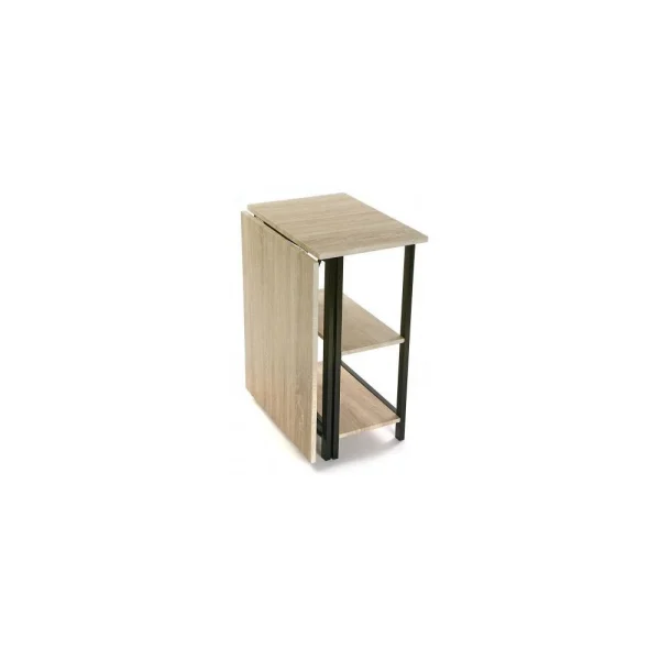 soldes magasin Declikdeco Bureau Pliable Industriel Bois Et Métal MONEVA 6