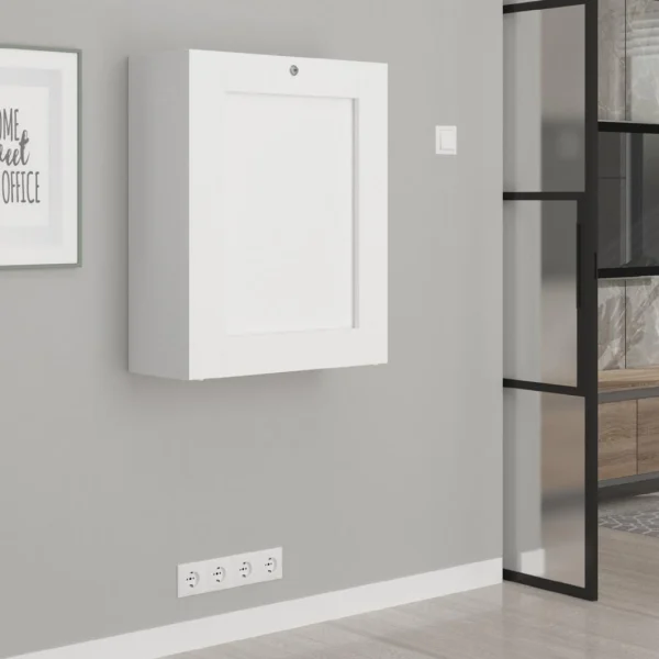 à prix d'occasion Bim Furniture Bureau Pliable TILT Table Murale Pour Ordinateur Blanc Mat 4