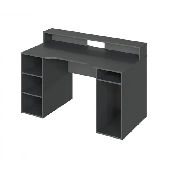 Acheter Pegane Bureau Pour Ordinateur, Station E-Gaming Coloris Anthracite En Bois MD… 4
