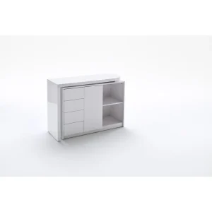 marque pas cher Inside 75 Bureau Modulable MARKUS Laqué Blanc Brillant 9