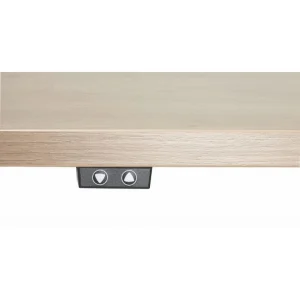 Simmob Bureau Réglable Electriquement En Hauteur 140 Cm – Coloris: Chêne Gr… meilleure qualité 8