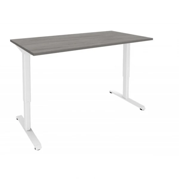 Simmob Bureau Réglable Electriquement En Hauteur 140 Cm – Coloris: Chêne Gr… meilleure qualité 5