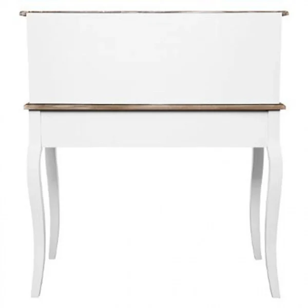 Pp No Name Bureau Secrétaire 5 Tiroirs Chrysa 111cm Blanc magasin en ligne france 6