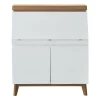 CSTORE Bureau Secrétaire Avec Tablette 2 Portes – Bois – L96,7 X P 115 X H … REMISE allant jusqu. 19