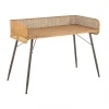 magasin pour Inside 75 Bureau TAZZY Bois Massif Naturel / Métal 14