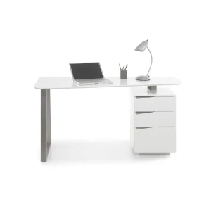 Livraison Standard/Rapide Inside 75 Bureau Design WINTER Blanc 9