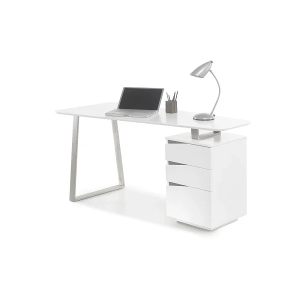 Livraison Standard/Rapide Inside 75 Bureau Design WINTER Blanc 5