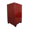 BUT Caisson 3 Tiroirs RETRO 4 Rouge outlet 19