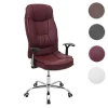 Mendler Chaise De Bureau HWC-F14, Chaise De Bureau Fauteuil Pivotant, Similicu… Paiement sécurisé 17