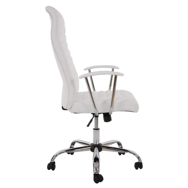 site soldes Decoshop26 Chaise Fauteuil De Bureau Sur Roulettes Pivotant Hauteur Réglable En … 3