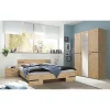 Pegane Chambre à Coucher Complète Adulte (lit 160x200cm + 2 Chevets + Armoi… De Qualité 17