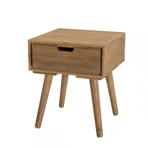 boutique MACABANE Chevet ANDY Scandi Bois 1 Tiroir Sapin 19