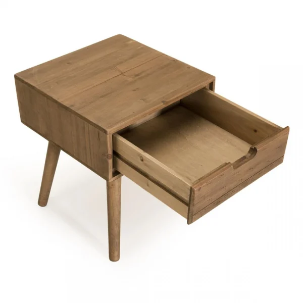 boutique MACABANE Chevet ANDY Scandi Bois 1 Tiroir Sapin 22