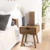 boutique MACABANE Chevet ANDY Scandi Bois 1 Tiroir Sapin 28