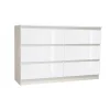 Hucoco CLEO – Commode De Chambre 6 Tiroirs – Dimensions 120x35x77.5 Cm – Fini… Pas Cher soldes France 13