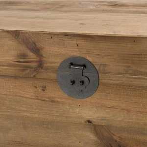 Top ventes MACABANE Coffre Rangement ANDRIAN Bois Pin Recyclé 17