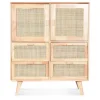 Opjet Commode 2 Portes Et 4 Tiroirs KREDOU Boutique officielle 16