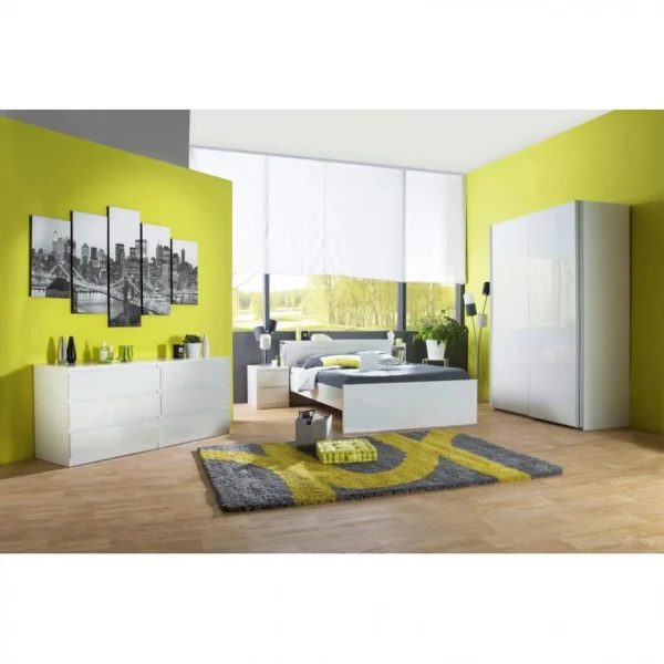 BUT Commode 2×3 Tiroirs BEST LAK Blanc Meilleur Service 6